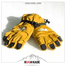 دستکش دوپوش نورث فیس NORTH FACE (زرد)
