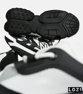 کفش کتانی مردانه و زنانه مشکی سفید NEW BALANCE smith xvision v2