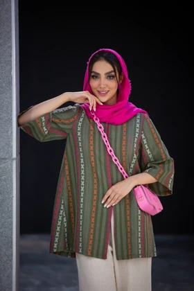 مانتو کنفی طرحدار السا