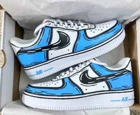 کفش اسپرت نایک ایرفورس مدل air force طرح Cartoon Custom nike