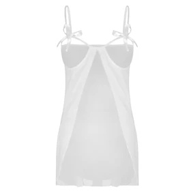 لباس خواب پاپیون زنانه رنگ سفید