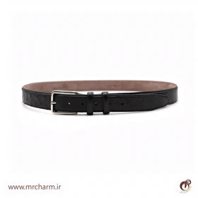 کمربند چرم شترمرغ mrc1211-02