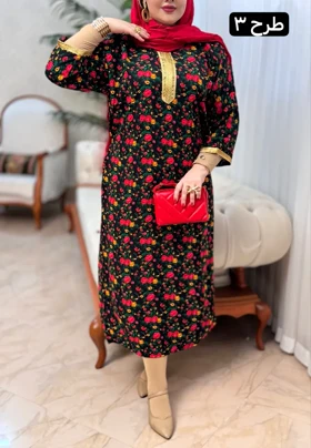 پیراهن نخ طلاکوب 3167