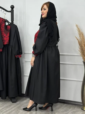 ست سه تیکه یلدایی ( وست ،پیراهن ،کمربند)
