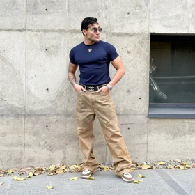 تیشرت فیت شرت نخ پنبه کبریتی طرح دیزل (Diesel) یونیسکس