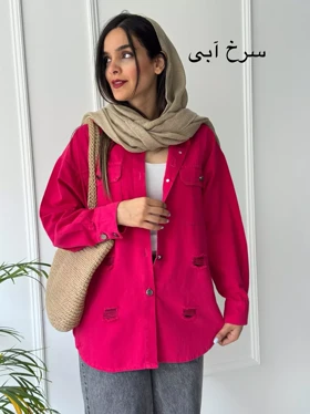 مانتو کتان رونا پلاس +