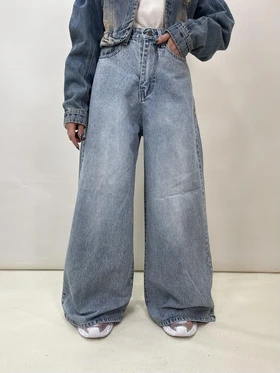 شلوار جین زنانه سوپر بگ 5089