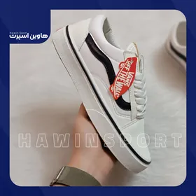 ونس زنانه و پسرانه اولداسکول سفید
