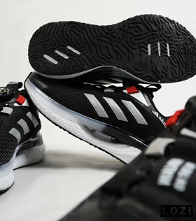 کفش کتانی مردانه و زنانه مشکی ADIDAS Solar disk