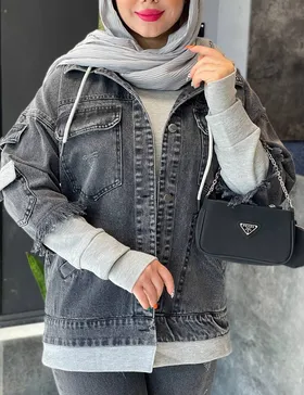 کت جین ترکیبی هنگامه کد : K1212