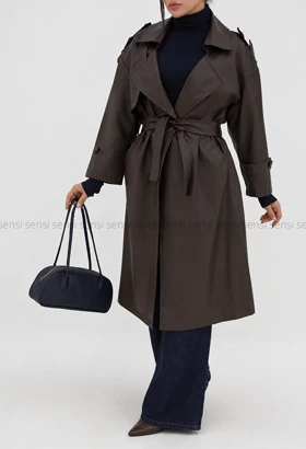 بارانی زنانه آستردار چرم کد1006967