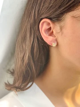 گوشواره پروانه ای