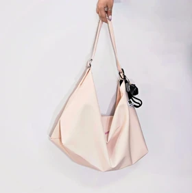 کیف دوشی Soft Tote کد 9200 (صورتی پاستیلی)