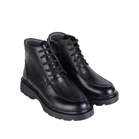 نیم بوت چرم بندی زنانه 402 ec