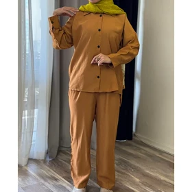 مانتو شلوار شیک بیرونی