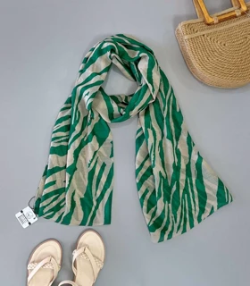 شال تمام نخ زبرا کد 2730