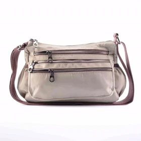 کیف ساتن سه زیپ 0089