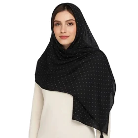 شال طرح خال‌خال زنانه - 39251305