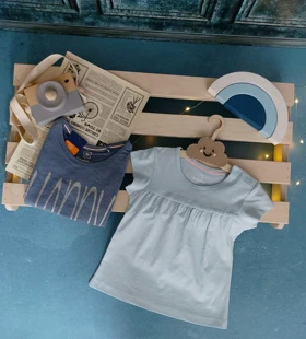تیشرت و پیراهن جذاب دخترانه از برند Lupilu