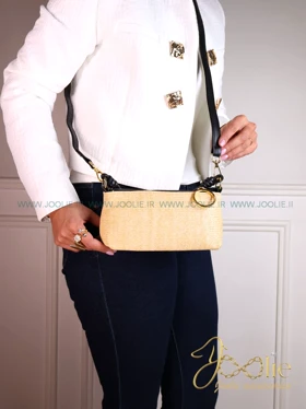 کیف دوشی زنانه مدل سرین کد k1367 (مشکی)