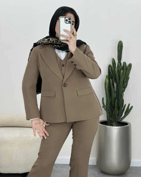 کت شلوار سه تیکه(6)کد3485