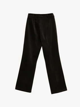 شلوار زنانه مخمل پاییزی راسته قد بلند 10109