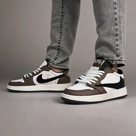 نایک ایر جردن 1 بدون ساق تراویس اسکات او جی ( Nike Air Jordan 1 Low Travis Scott OG)