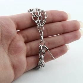 گردنبند دخترانه مدل 3 لاین دریایی