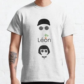 تیشرت با طرح Leon The Professional Minimalist لئون حرفه ای کد 22084