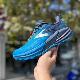 کفش روزمره مردانه بروکس مدل کسکادیا Cascadia 16 کیفیت مستر آبی