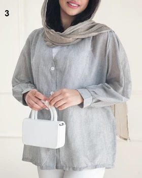 شومیز راه‌راه ونیلا