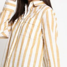 مانتو زنانه اسپرت راه راه