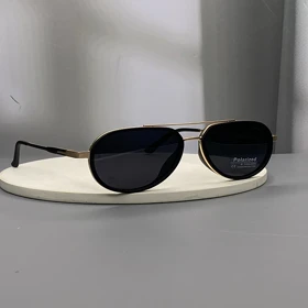 عینک آفتابی کارتیه با فریم کائوچو و فلز و لنز پلی‌کربنات پلاریزه UV400 Cartier Polarized