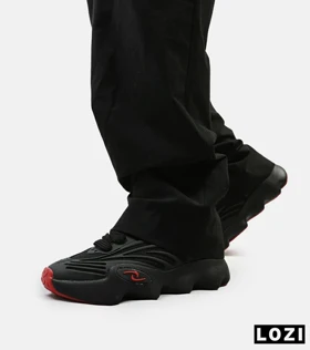 کفش کتانی مردانه مشکی قرمز ADIDAS yeezy 700 v2