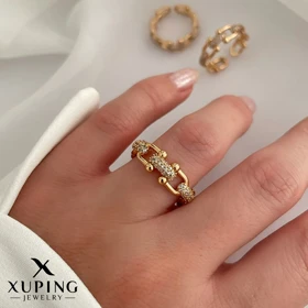 رینگ تیفانی نگین‌دار ژوپینگ