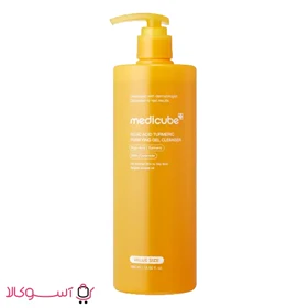 ژل شستشو صورت مدیکوب مدل Kojic Acid Turmeric حجم 500 میل