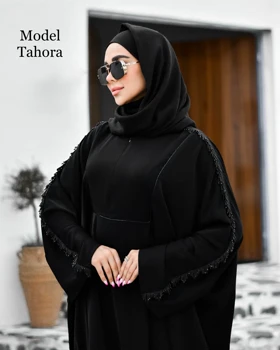مانتو عبایی درجه بک مدل طهورا