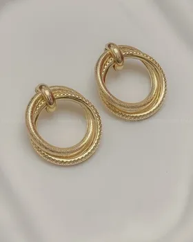 گوشواره حلقه‌ای بزرگ 00046