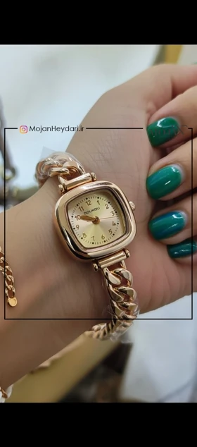 ساعت کارتی مربع کد 388 25z - گالری موژان حیدری