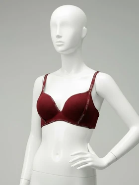 سوتین تک اسفنجی نوار دوزی بند نوشته Love secret