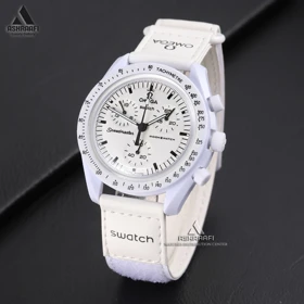ساعت امگا سواچ Omega x Swatch Speedmaster BeK1 (سفید)