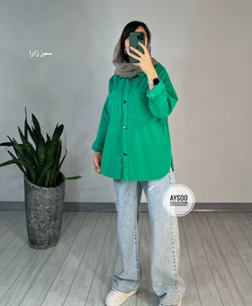 مانتو کتی کتان پاییزه(ایراد دار)