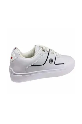 پایه. پولو اسن. کفش کتانی استخری زنانه سفید PEKO 4FX PEKO4FX