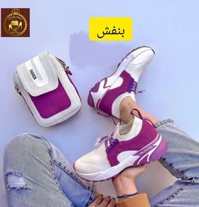 کتانی جورابی زنانه ورزشی باشگاهی والنتینو