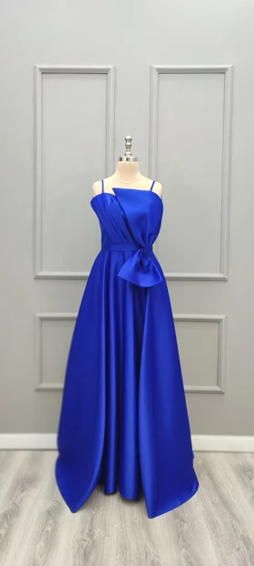 پیراهن بلند پاپیونی نگار 7029