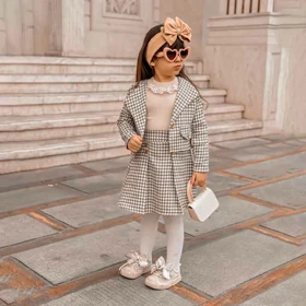 کت دامن و تاپ مجلسی دخترانه