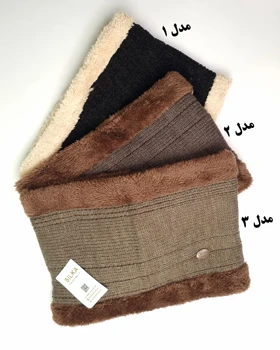 شال گردن بافت توخز کلاسیک سیلکا