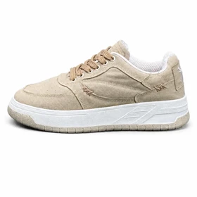 کفش کتانی مردانه مدل ونس برشکا کرم Vans Bershka
