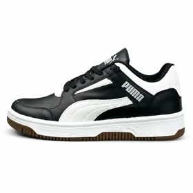 کفش کتانی زنانه و مردانه و بزرگ پا مدل پوما مشکی سفید Puma