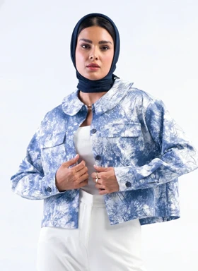 کراپ کت زنانه لوکه Lokke کد 00071